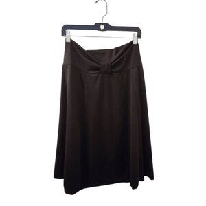 Zoey Beth Bowtie Ladies Black Skirt Size Large